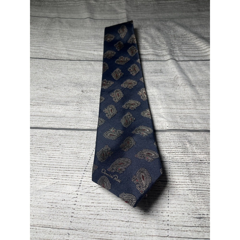 Oscar De La Renta Men's Tie Paisley